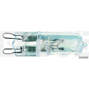 Лампа галогенная 60Вт капсула G9 2850К 240В прозр. Camelion 5555