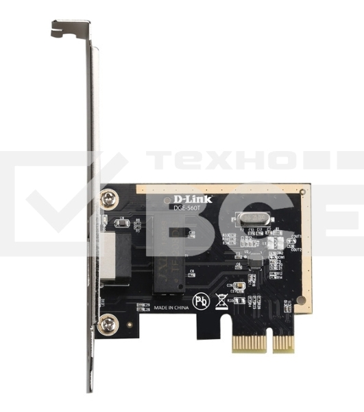 Сетевой адаптер Gigabit Ethernet D-Link DGE-560T/20/D1A PCI Express (упак.:20шт)