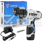 Дрель-шуруповерт Deko GCD12DU3, 12 В, 1.5 Ач, 32 Нм, щеточный, фото2