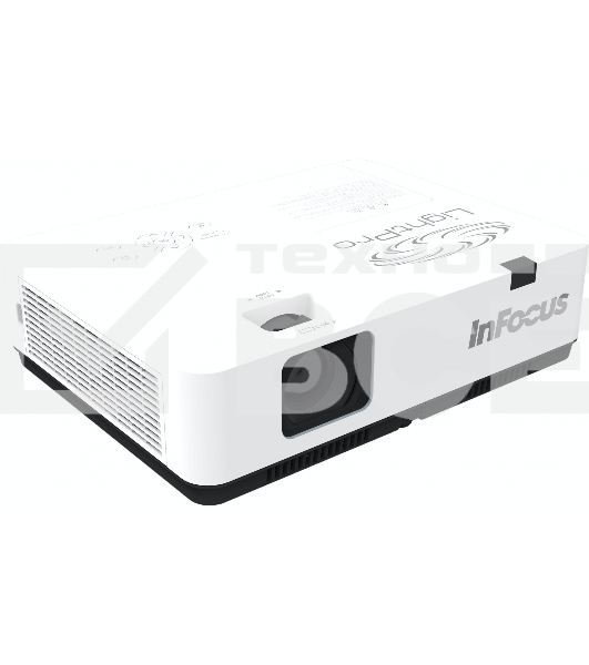 Проектор INFOCUS IN1049 3LCD, 4600 lm, WUXGA, 1.371.65:1, 50000:1, (Full 3D), 16W, 2хHDMI 1.4b, VGA in, CompositeIN, 3,5 мм audio IN, RCAx2 IN, USB-A, VGA out, 3,5 audio OUT, RS232, Mini USB B serv, RJ45, 3,3 кг