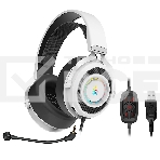 Наушники с микрофоном A4Tech Bloody G535 белый/черный 2м мониторные USB оголовье (G535 (BLACK+WHITE) USB), фото9