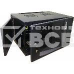 Шкаф настенный Next, 18U 550x450, стеклянная дверь, черный, фото3