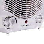 Тепловентилятор MTX FHS-2000, белый, 1000/2000 Вт, 25 м2, термостат, фото7