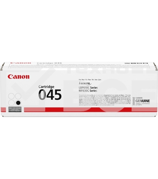 Картридж лазерный Canon 045BK черный, 1400 стр., для i-SENSYS MF631/633/635, LBP611