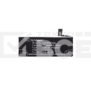 Аккумулятор CameronSino CS-IPH172SL для iPhone 5se 3.82V / 1620mAh / 6.19Wh