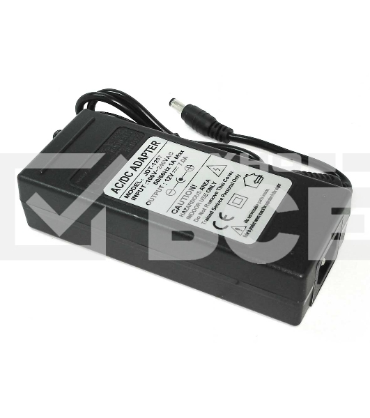 Блок питания для монитора и телевизора LCD 12V, 7A (5.5 x 2.5 mm) OEM