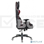 Кресло игровое Бюрократ VIKING 4 AERO RUS белый/синий/красный/черный, искусст. кожа/ткань, две подушки, фото9