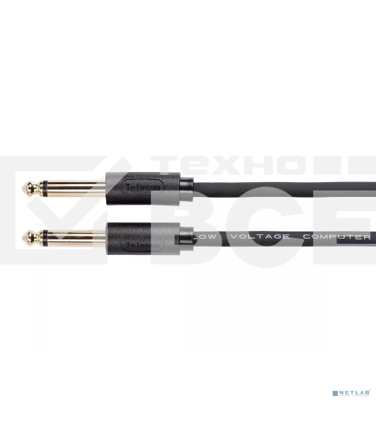 Кабель-соединит 6.35ST(M)/6.35 ST(M), 3м, Telecom PRO <TAV6166-3M>