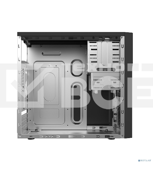 Компьютерный корпус с блоком питания 450Вт. Case Foxline mATX, 450W, 2xUSB 3.0, 2xUSB 2.0, powercord