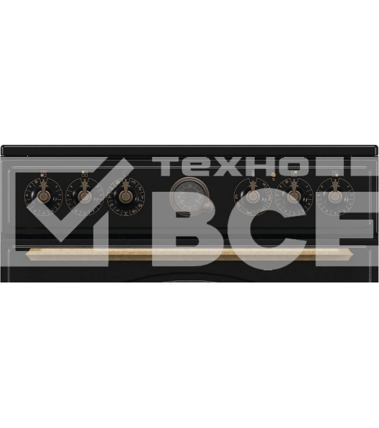Электрическая плита Gorenje GECS6B71CLB черный стеклокерамика (без крышки)
