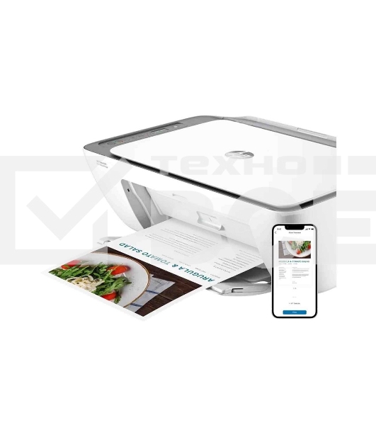 МФУ струйный HP DeskJet Ink Advantage 2875 (60K47C), A4, цветной, печ. 7.5 стр/мин. (ч/б) 5.5 стр/мин. (цвет), 1200x1200 dpi, USB, Wi-Fi