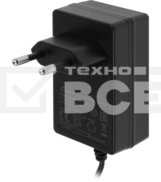 Сетевой адаптер MikroTik 18POW 24V 0.8A power supply