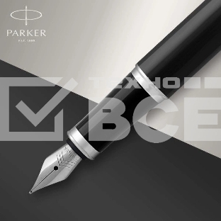 Ручка перьевая Parker IM Core F321 (CW1931644) Black CT F сталь нержавеющая подар.кор.
