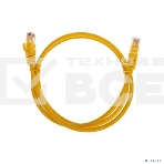Патч-корд U/UTP Rexant категория 6, RJ45-RJ45, неэкранированный, 26AWG, LSZH, желтый, 1 м, фото2