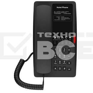 Гостиничный IP-телефон Fanvil H4 WIFI Hotel Phone 2 SIP Lines 1 USB Port for phone charging 6 Soft keys programmable service hotline Hotspot: PoE HD Voice   PSU