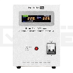 Стабилизатор напряжения ExeGate Expert Turbo AST-20000 (20000ВА, вход 80-260В, цветной дисплей, выход 220В±8%, КПД 98%, 5 уровней защиты, задержка, усиленный метал. корпус, клем.колодка, RTL), фото3