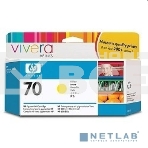 Картридж струйный HP №70 C9454A желтый для HP DJ Z2100/Z3100 (130мл), фото5