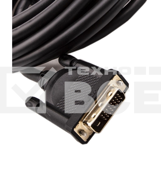 Кабель HDMI AM/DVI(24+1)M, 5м, CU, 1080P@60Hz, 2F, VCOM <CG484GD-5M>