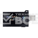 Внешний SSD ADATA SC730, 1TB, USB 3.2 Gen 2 Type-A/Type-C, R/W 600/600, черный, фото6