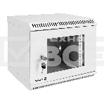 Шкаф телекоммуникационный 10' настенный 6U ExeGate EC-WM-6U.280.G.GREY (10', 6U, 350x280x287мм (ШхГхВ), передняя дверь закаленное стекло, пыле- и влагозащита IP23, светло-серый RAL 7035), фото12