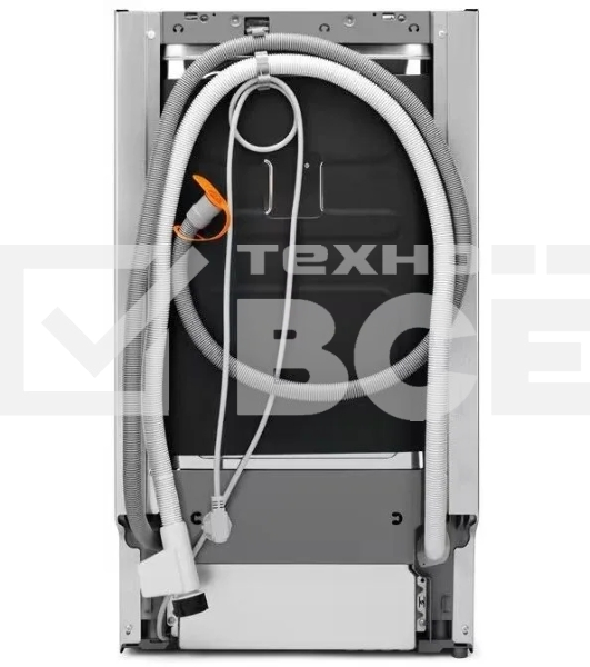 Встраиваемая посудомоечная машина ELECTROLUX EEG63400L/Встраиваемая узкая посудомоечная машина, загрузка на 10 комплектов посуды, сенсорное управление, 8 программ, 44.6x55x82 см, черный, сушка: стандартная (конденсация), индикация на полу: проекция дисплея