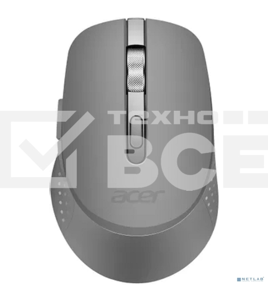 Мышь беспроводная Acer OMR310 темно-серый, 1600 dpi, радиоканал, Bluetooth, USB, кнопки - 7