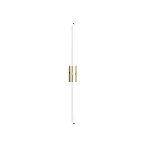 Настенный светодиодный светильник Ambrella light FL6124 GD золото 14W 3000K-6400K 610*45*80, фото 1