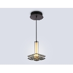 Подвесной светодиодный светильник Ambrella light LH31003 GR/SM серый/дымчатый 10W 3000K 150*150*240, фото6