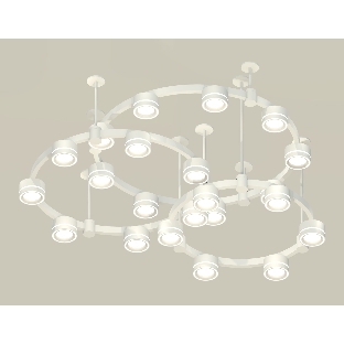 Светильник Ambrella light XR92212250/22 SWH/FR белый песок/белый матовый GX53