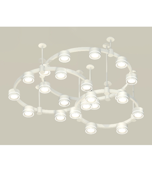 Светильник Ambrella light XR92212250/22 SWH/FR белый песок/белый матовый GX53