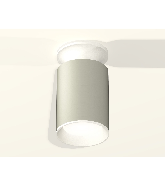 Светильник Ambrella Light XS6314061 SGR/SWH серый песок/белый песок MR16 GU5.3 (N6901, C6314, N6101)