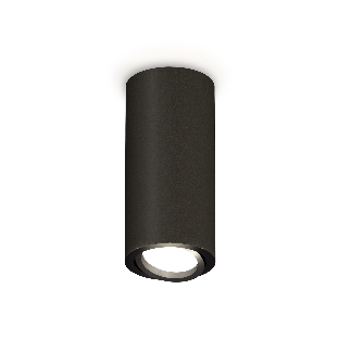 Светильник Ambrella Light XS7443002 SBK/PBK черный песок/черный полированный MR16 GU5.3 (C7443, N7002)
