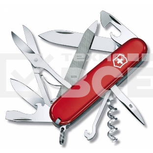 Нож перочинный Victorinox Mountaineer (1.3743) 91мм 18функций красный карт.коробка