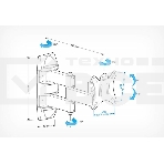 Кронштейн для телевизора Holder LCDS-5039 металлик 10