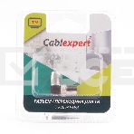 Переходник  Cablexpert APL-FTVF-02, F (мама) / TV (мама), 90 градусов, блистер, фото 1