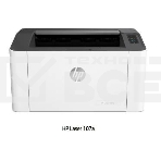 Принтер лазерный HP LaserJet Pro 107a RU (4ZB77A), A4, ч/б, печ. 20 стр/мин, 1200х1200 dpi, USB, фото4