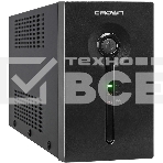 Источник бесперебойного питания CROWN ИБП CMU-SP650EURO {650VA, металл, 1x12V/7AH, розетки 2*EURO+1*IEC bybass} CM000001490, фото12