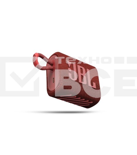 Портативная акустика JBL GO 3, красный
