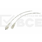 Соединительный кабель (2pin) герметичный (IP67) 2х0.35мм² прозрачный Rexant, фото 1