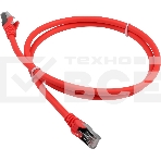 Патч-корд Lanmaster LAN-PC45/S6A-5.0-RD вилка RJ-45-вилка RJ-45 кат.6А 5м красный LSZH, фото2