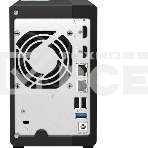 SMB QNAP TS-253E-8G NAS, 2-tray w/o HDD. 2xHDMI-port. 4-core Celeron J6412 2-2.6 GHz, 8GB DDR,  2x2.5Gb LAN, 2 x M.2 2280 PCIe Gen 3 x2, 2x USB 3.2 Gen 2 (10Gbps) Port, 2x USB 2.0 port, фото2