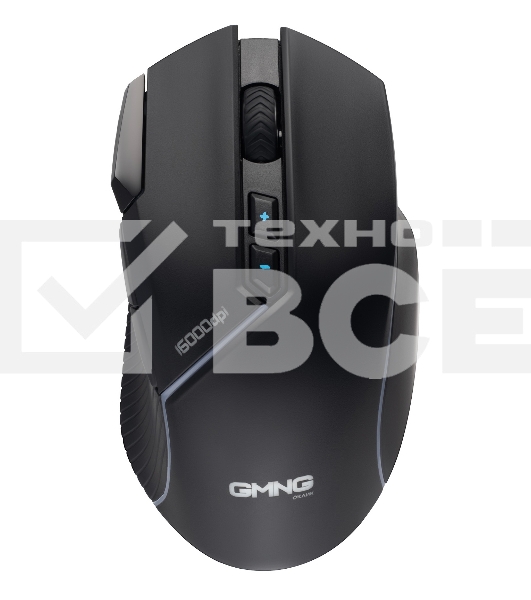 Мышь GMNG XM001 черный оптическая (16000dpi) беспроводная USB/USB-C (7but)