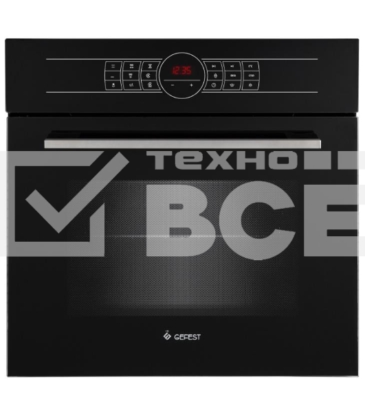 Духовой шкаф электрический встраиваемый Gefest ЭДВ ДА 622-04 А4S черный