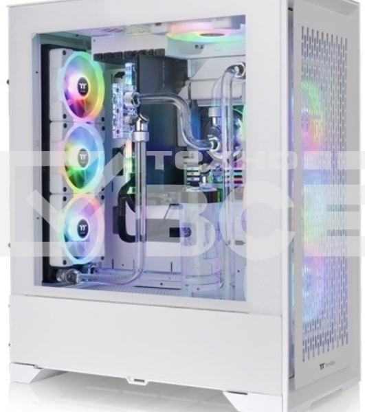 Компьютерный корпус Thermaltake CTE T500 Air белый без БП ATX 3x140mm 2xUSB3.0 1xUSB3.1 audio bott PSU