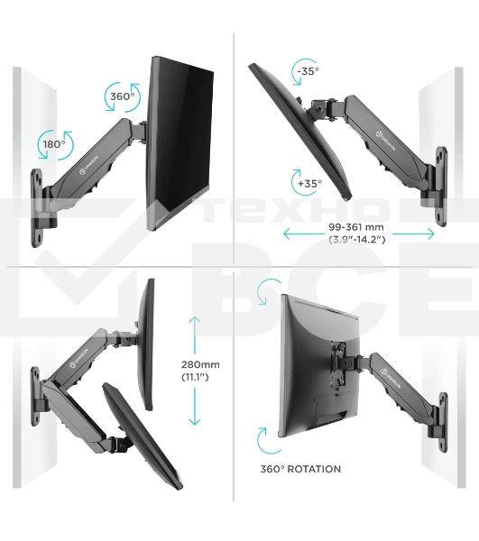 Кронштейн (держатель) ONKRON G120 для телевизора 13