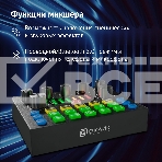Микрофон проводной Оклик SM-600G 2.5м черный, фото28