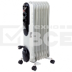 Масляный обогреватель MTX OCH-1500, белый, 1500 Вт, 15 м2, термостат, фото3