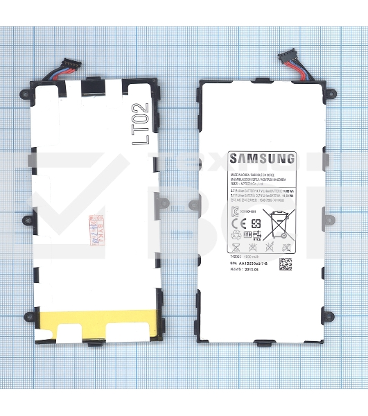 Аккумуляторная батарея T4000E для Samsung Galaxy Tab3 70 3.7V 14.8Wh