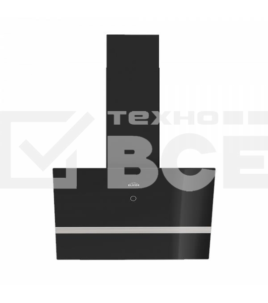 Вытяжка Elikor RISE BK 60 черный