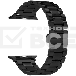 Ремешок из нержавеющей стали для Apple Watch 38/40 mm LYAMBDA CETUS DSG-25-40-BK Black